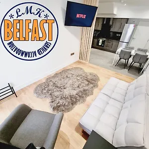 Lmk, Spacious 1 Bedroom Ground Floor Apartment, Ev Charger, Free Parking Wi-fi, Great Location Belfast
